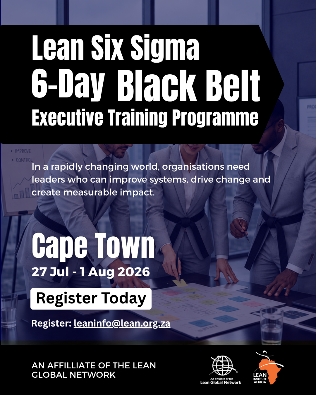 Lean Six Sigma Black Belt Training – Lean Institute Africa